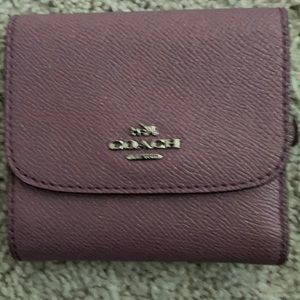 Coach trifold wallet